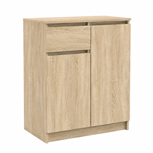VidaXL Dressoir met lade 71 × 35 × 84 cm spaanplaat sonoma eikenkleurig