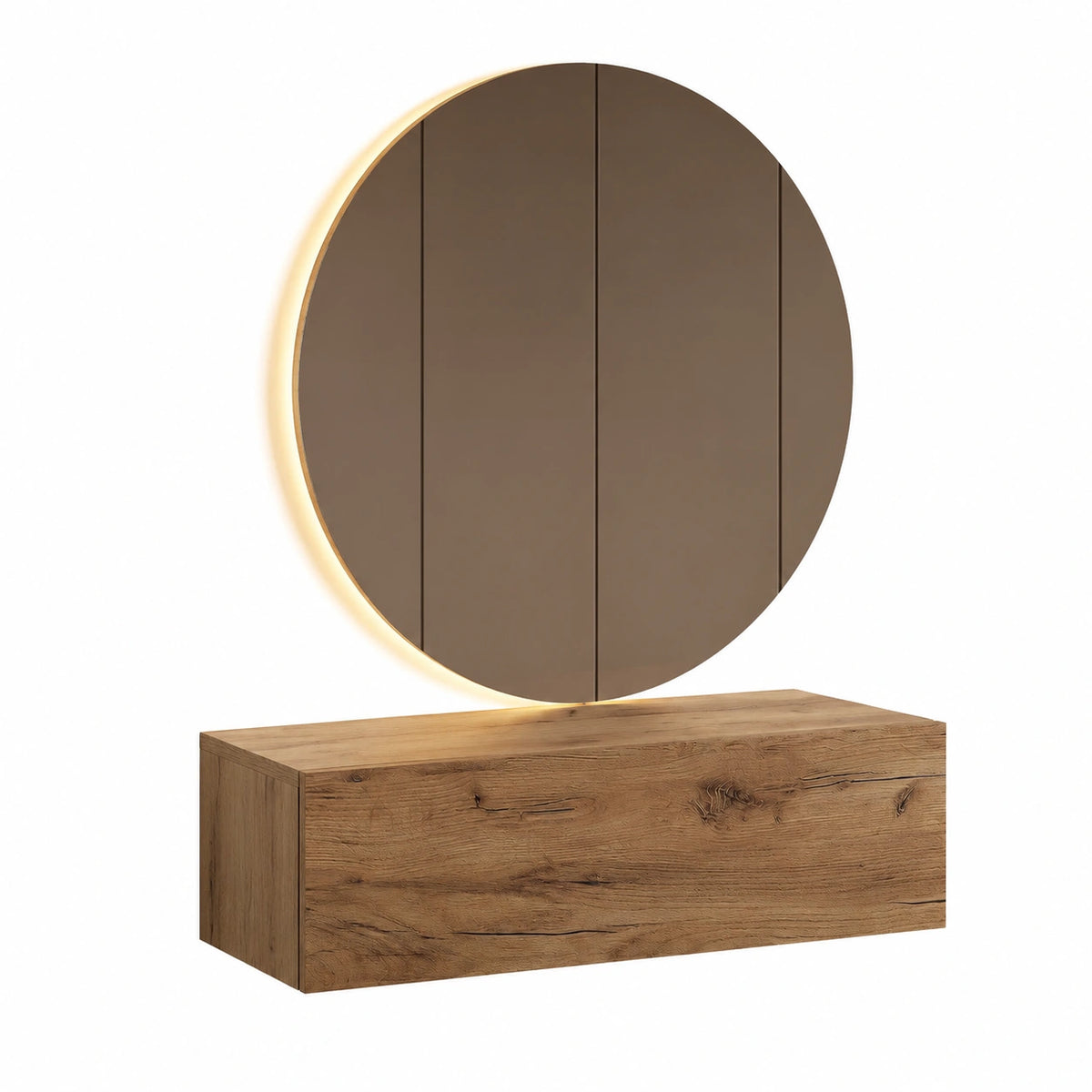 Contenitore compatto per corridoio, ingresso, 1 × 100 cm, con sportello, installazione a parete o pavimento